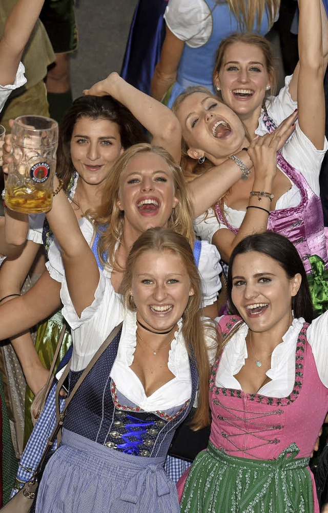 So frhlich wie beim Oktoberfest in M...ghalle in Buchenbach gefeiert werden.   | Foto: dpa