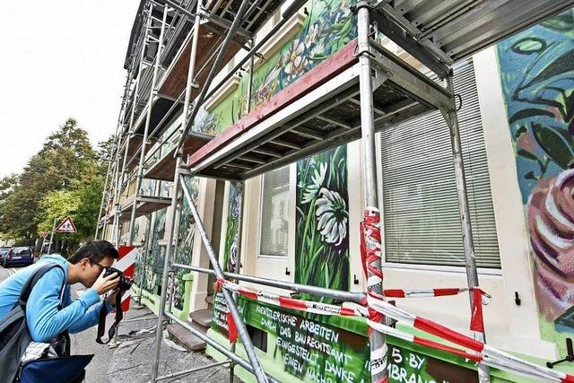 Anwohner wollen illegales Graffitihaus in der Wiehre retten