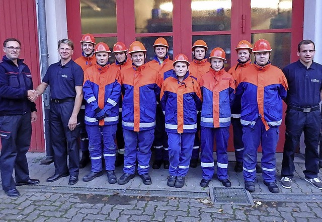 Neue Leitung bei der Jugendfeuerwehr I...ter. Stellvertreter ist Jan Rmmelin.   | Foto: Johanna Hgg