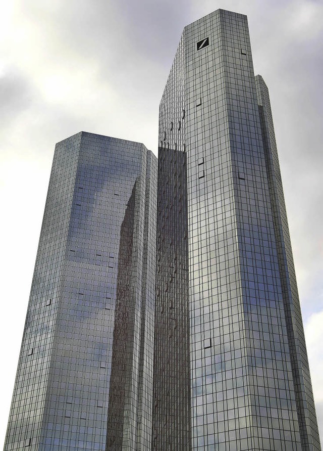Die Zentrale der Deutschen Bank in Frankfurt  | Foto: AFP
