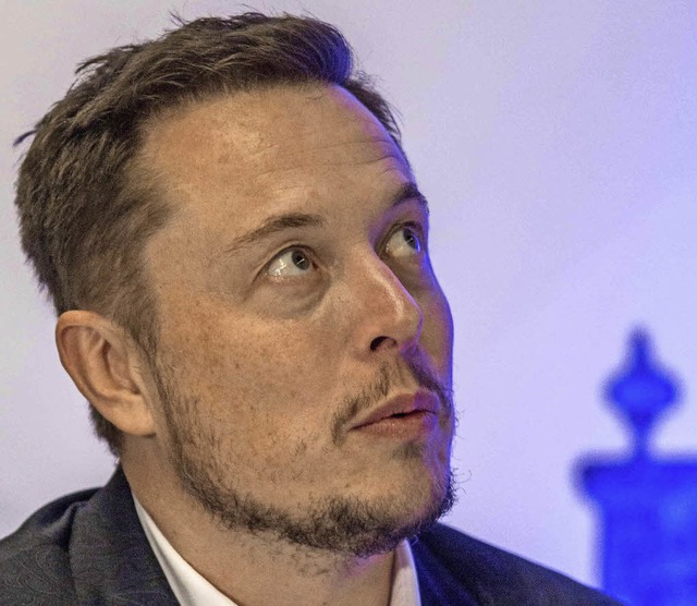 Hat ein weit entferntes Ziel im Blick: Elon Musk   | Foto: AFP