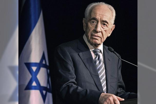 Trauer um Schimon Peres