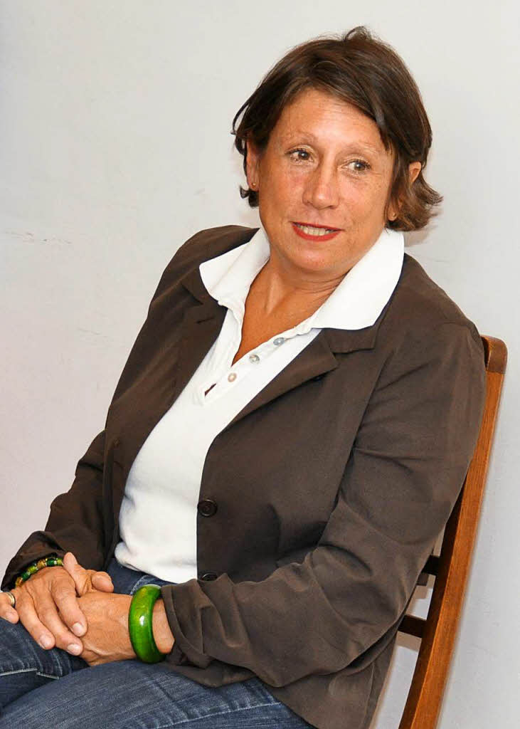 Alexandra Senfft las im Blauen Haus in Breisach Breisach Badische