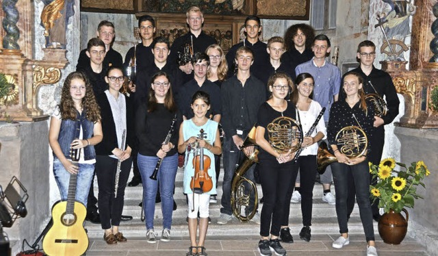 Das Konzert in St. Michael war fr die...uchsmusiker  ein besonderes Ereignis.   | Foto: Frank Kreutner