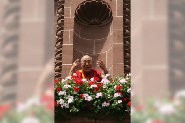 Der Dalai Lama besucht Freiburg