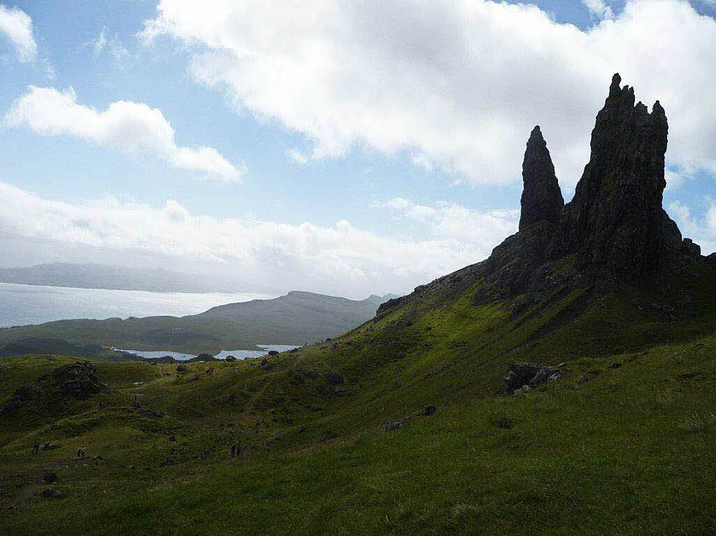 Wildnis  la Schottland: Stefan und Eva-Maria Zimmermann waren auf der Isle of Skye.