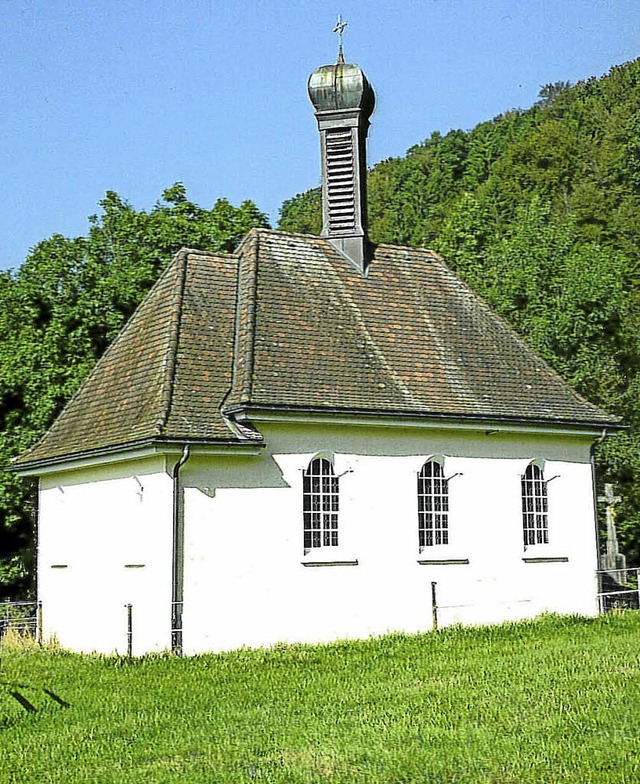 Die Kapelle in Tiefenstein ist der hei...iht. Heute wird Patrozinium gefeiert.   | Foto: Paul Eisenbeis