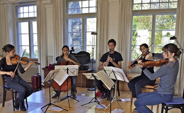 So wie das &#8222;Quatuor Zaide&#8220;...treihe im  Museumssaal zu hren sein.   | Foto: privat