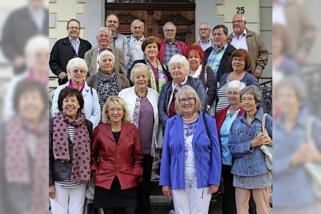 Senioren feiern Klassentreffen