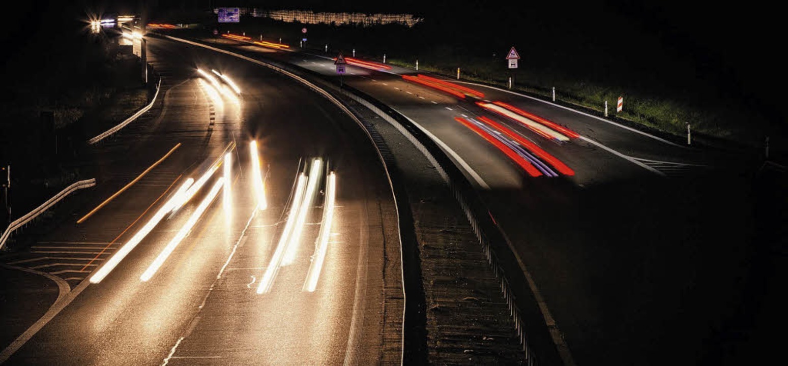 Eine Zeitrafferaufnahme der Autobahn  im Kreis   | Foto: Filmstills
