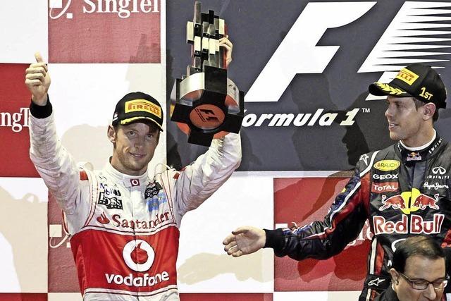 Formel 1-Champion Jenson Button kndigt eine Pause an