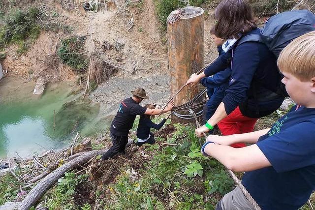 sterreich: Wildbachtrail in Fendels