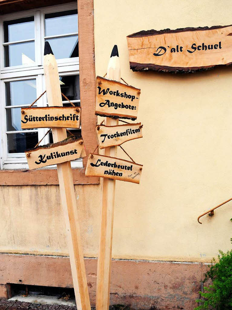 Jede Menge Aktionen und Vorfhrungen entlang der Festmeile beim Ichenheimer Dorfjubilum.