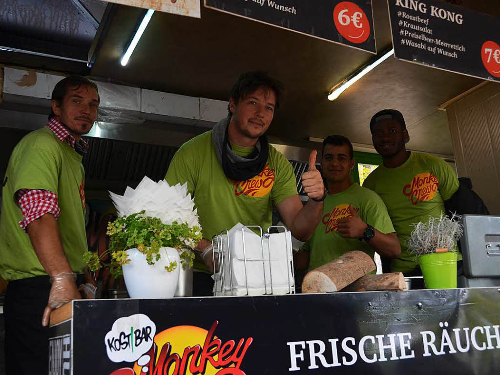 Foodtrucks, Musik, knurrende Mgen und strahlende Gesichter beim BZ-Foodtruck-Festival in Bad Sckingen