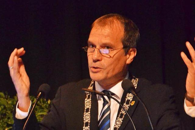 Oberbürgermeister Klaus Eberhardt feiert 60. Geburtstag