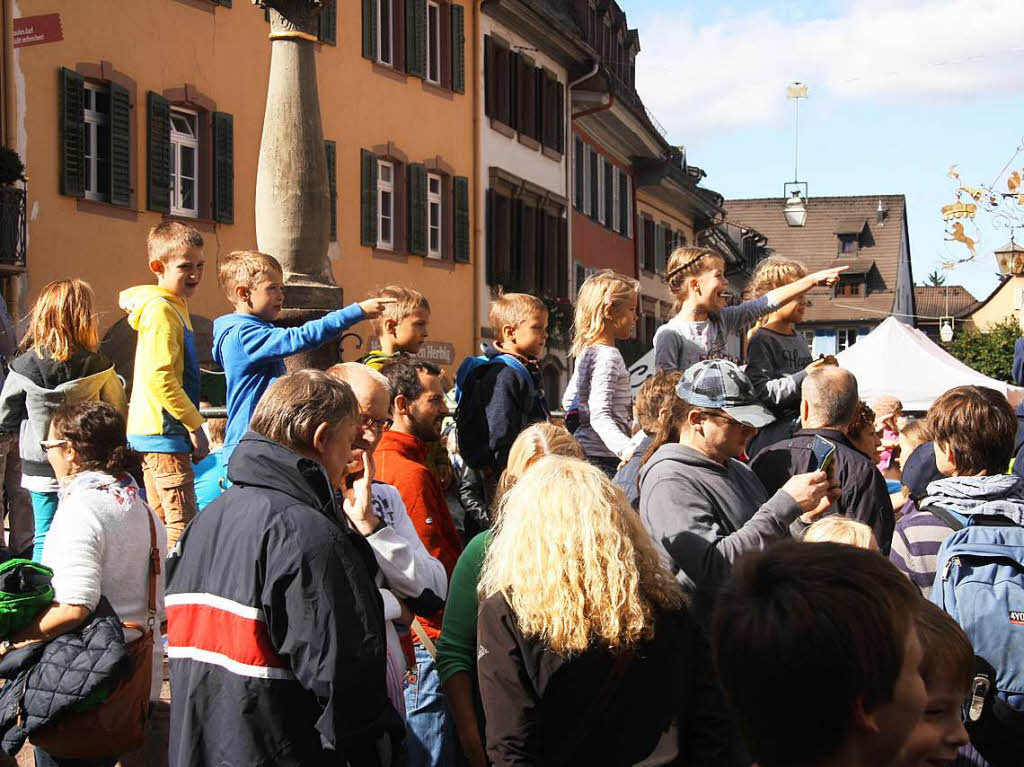 Viel zu bestaunen gab es beim verkaufsoffenen Sonntag bei "Fabelhaftes Staufen".