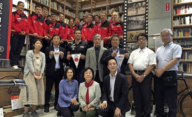 Offizieller Empfang der deutschen Dele...m Japanischen Radsportverband in Tokio  | Foto: Verein