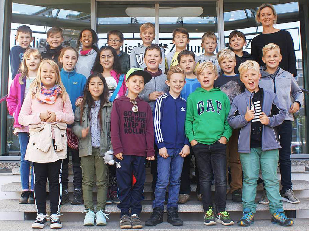 Klasse 4 der Marie-Luise-Kaschnitz-Schule Bollschweil