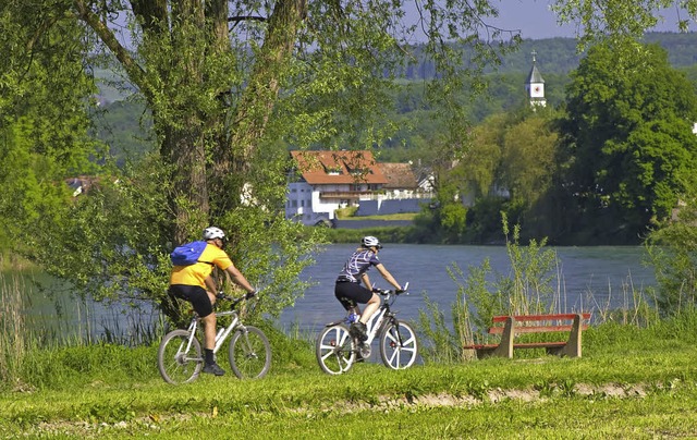 Der Radtourismus, hier eine Aufnahme b...ldshut weiter an Bedeutung gewinnen.    | Foto: Landkreis Waldshut