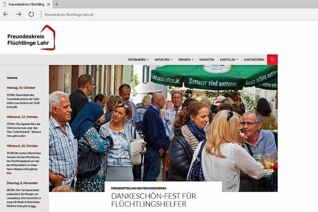 Der Freundeskreis Flchtlinge Lahr hat eine neue Website