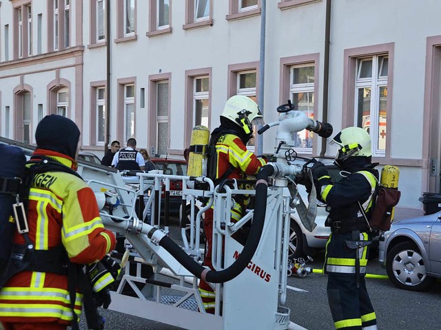 In Bad Sckingen hat es am Mittwochmittag gebrannt.  | Foto: Axel Kremp