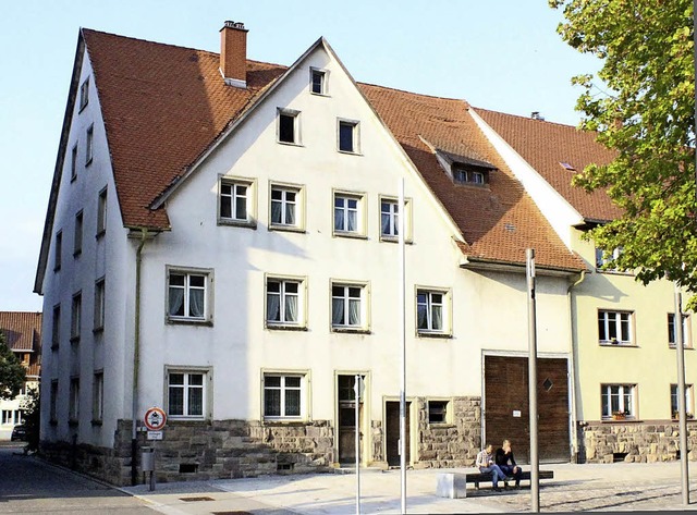 Das Haus Frey in der Zhringer Strae ...ohnungen und Gewerbeeinheit erstellt.   | Foto: Dagobert Maier