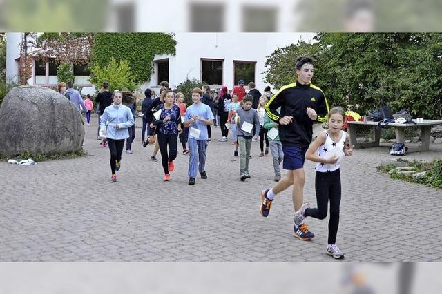 Sponsorenlauf der Waldorfschule bringt 20.000 Euro ein