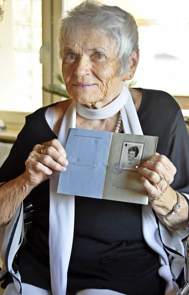 Der Fhrerschein bedeutet fr Helene Buchenberg immer noch ein Stck Freiheit.   | Foto: Andrea Steinhart