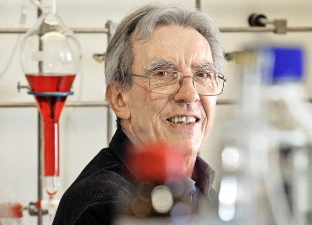 Pierre Sauvage  ist einer von drei Chemie-Nobelpreistrgern   | Foto: AFP