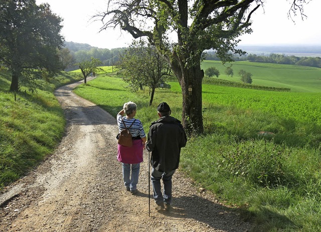 Aufwertung der Nordic-Walking-Strecken in Mundingen  | Foto: Georg Vo