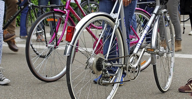 Das Fahrrad ist fr viele ein unverzic...te mehr fr Radfahrer in Lrrach tun.   | Foto: Thomas Loisl-Mink