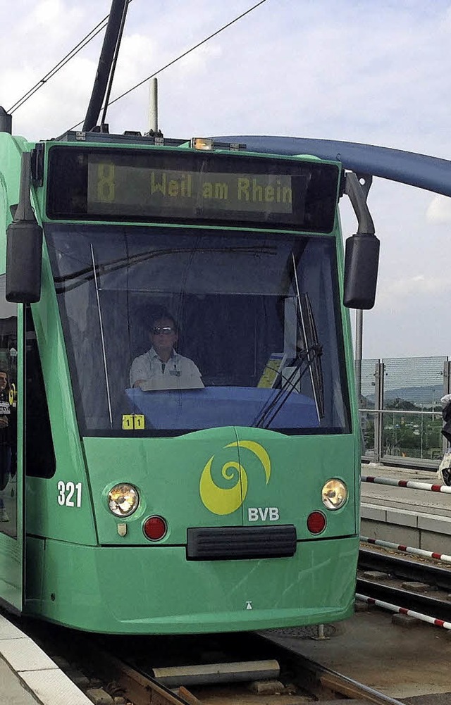 Weil will die Tram 8 durch die Innenstadt verlngern.   | Foto: Langelott