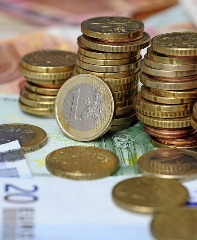 Rund 349000 Euro betrgt der Kapitalstock der Brgerstiftung Staufen bisher.  | Foto: Symbolfoto: dpa