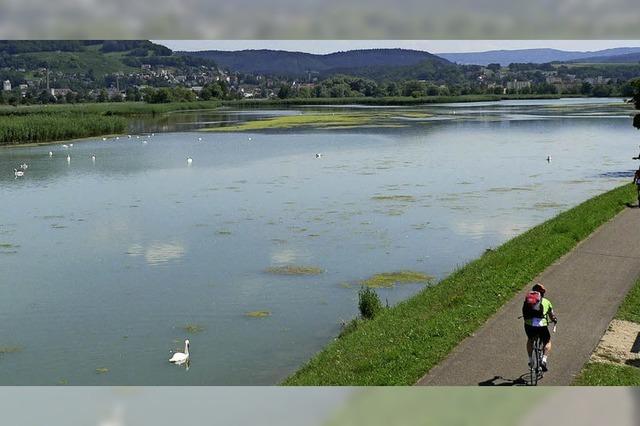 Gift aus dem Stausee wird in den Rhein gepumpt
