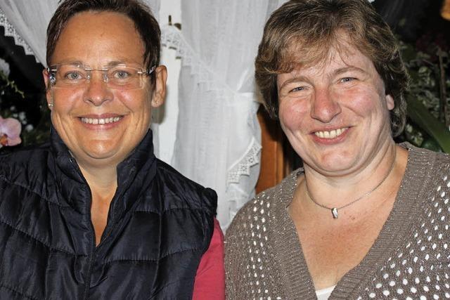 Annemarie Rohrer und Monika Isele tragen Verantwortung im Narrenverein der 