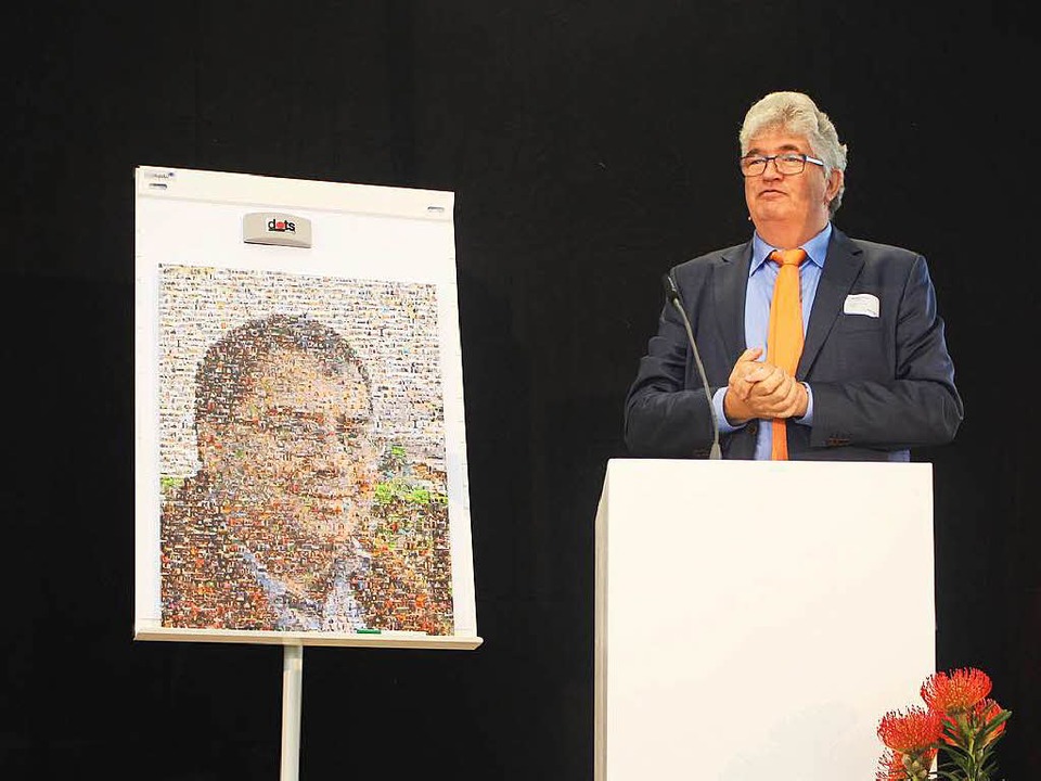 Unternehmensgründer Mathias Scheer erinnerte an den verstorbenen Dirk Kramer  | Foto: Anja Bertsch