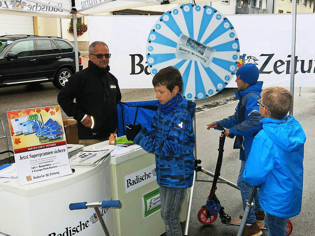 Sein Glück konnte man bei der Badischen Zeitung versuchen. Sein Glück konnte man bei der Badischen Zeitung versuchen.