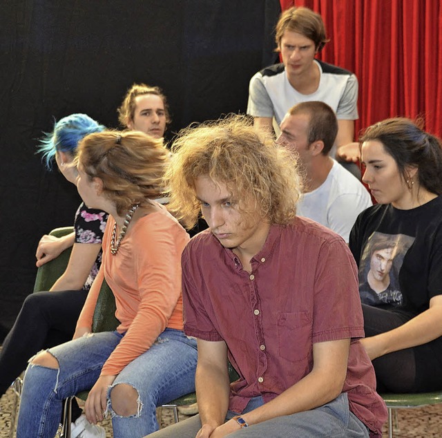 Das Forumtheater &#8222;Nur Mut!&#8220...ung am Schulzentrum Efringen-Kirchen.   | Foto: textdirekt