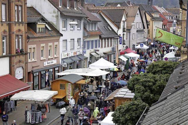 Waldkirch als Einkaufsstadt genießen