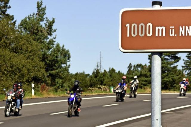 B 500 gilt als eine der gefährlichsten Strecken für Motorradfahrer