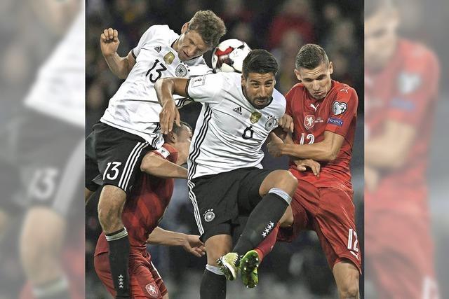 Die deutsche Fuball-Nationalelf glnzt beim 3:0-Sieg ber Tschechien