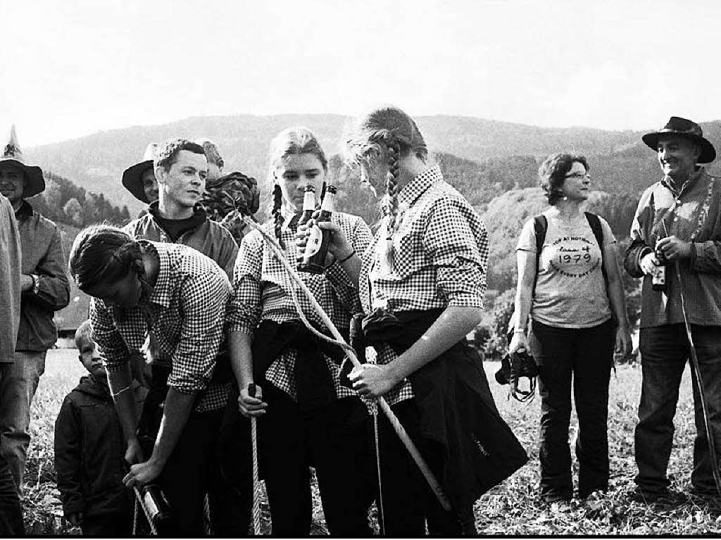 Viehabtrieb der Erlenbacher Weidegenossenschaft