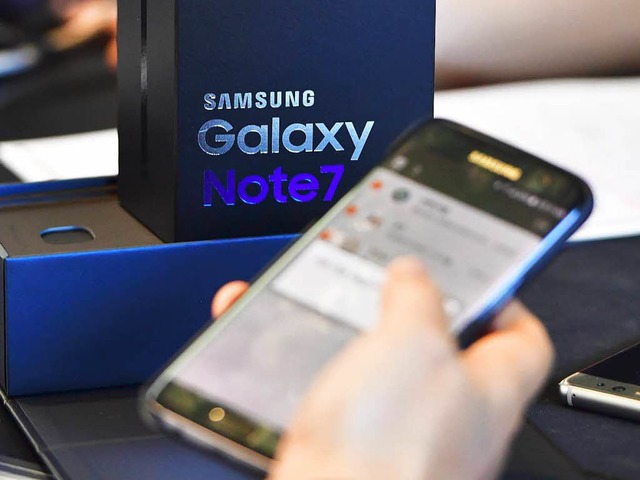 Wie gefährlich ist das Galaxy Note 7? | Foto: AFP Wie gefährlich ist das Galaxy Note 7? | Foto: AFP