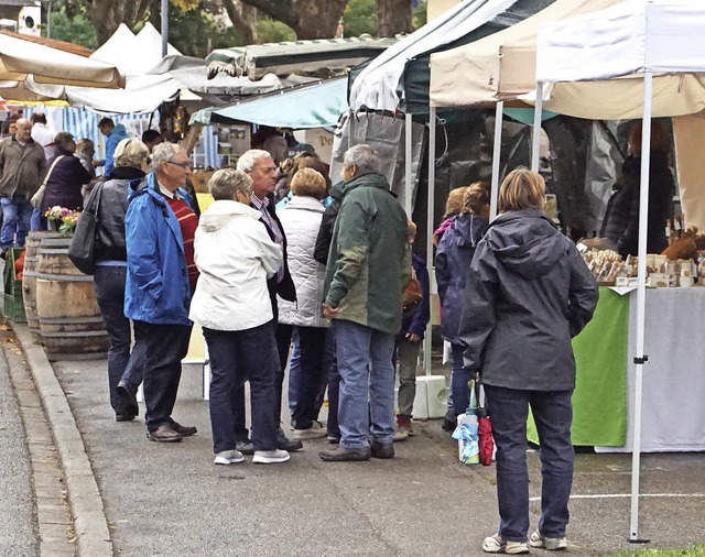 Landmarkt bei den Kaisersthler Naturheiltagen  | Foto: Ilona Huege