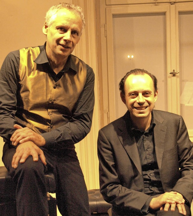 Cellist Pieter Wispelwey (links) und P...skonzerte ein grandioses Musikerlebnis  | Foto: Karin Stckl-Steinebrunner
