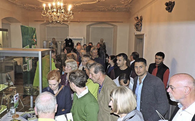 Mehr als 200 Personen &#8211; von insg...ne wurde es da manchmal ziemlich eng.   | Foto: Fotos: Sylvia Sredniawa