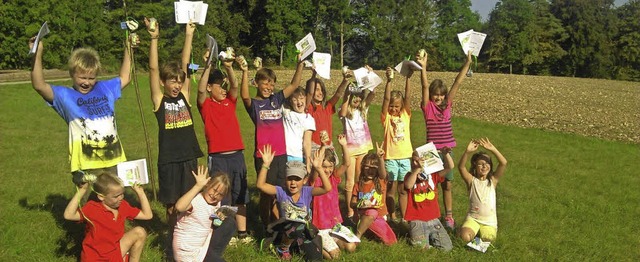 Kurzweil war bei den Kindern whrend des Sommerferienprogramms angesagt.  | Foto: Stadtverwaltung