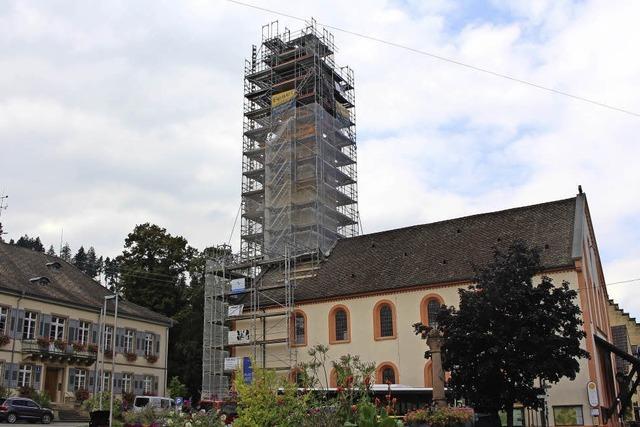 Ziffernbltter der Kirchturmuhr sind nicht mehr zu sanieren