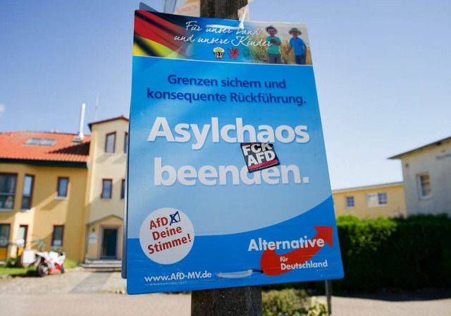 Wahlslogans der AfD  | Foto: dpa