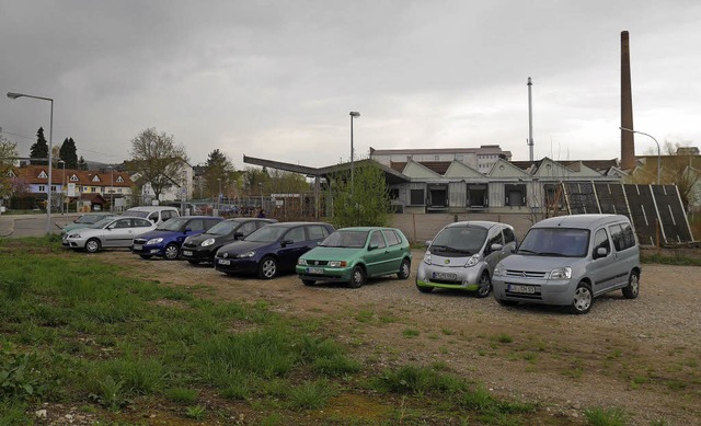 Der Bau der Brombacher Sporthalle im S...uartier verschiebt sich immer wieder.   | Foto: Archivbild:  Trenz